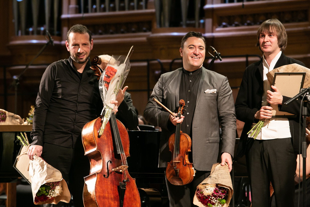 Вечер камерной музыки. А. Баранов, Б. Андрианов, К. Емельянов