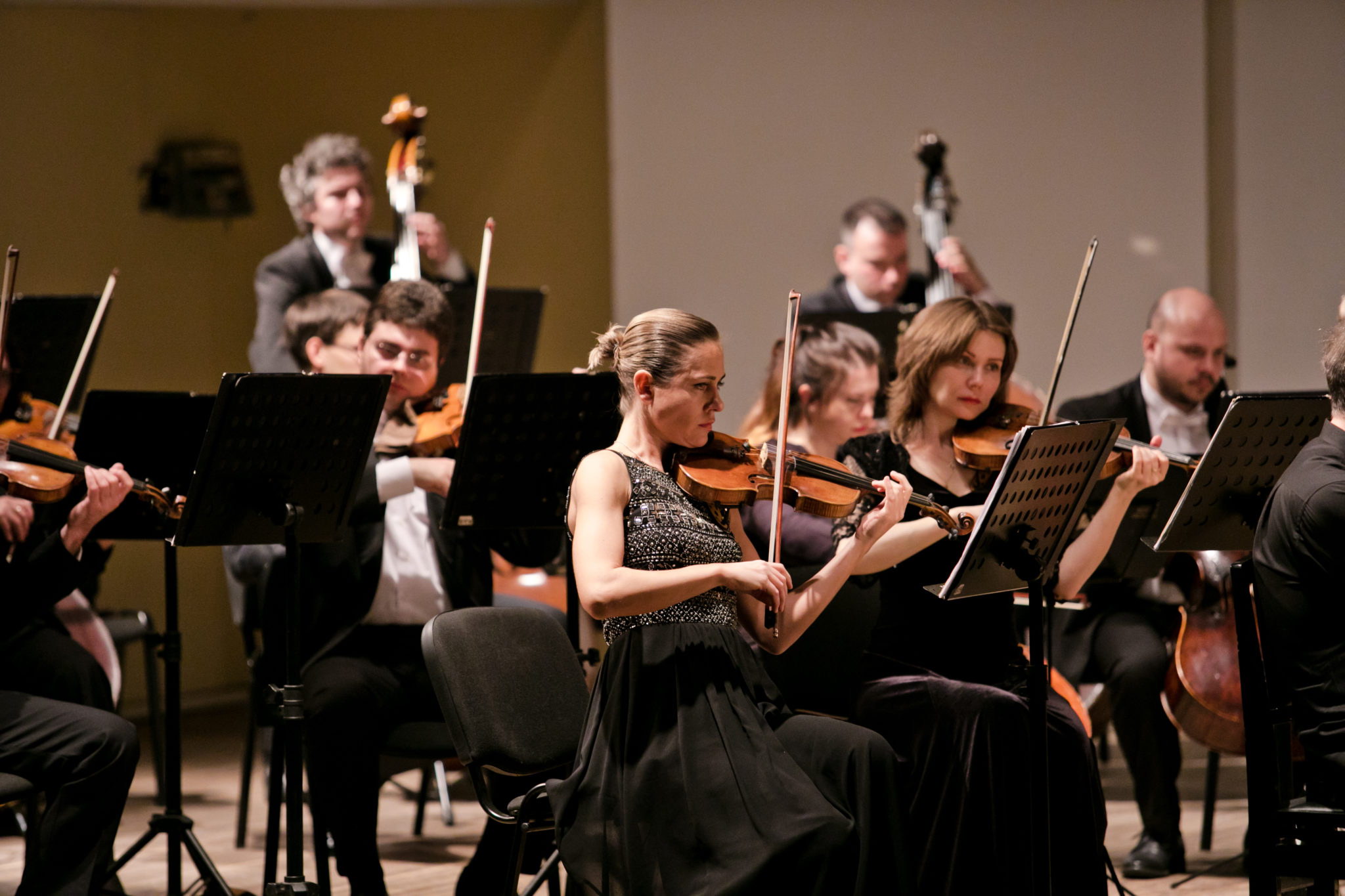 РНО. Дирижёр - К. Кнапп, Ольга Волкова, скрипка